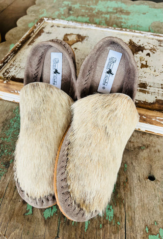Cowhide Mules (Size 8)  image 1