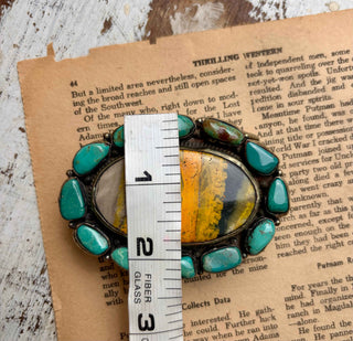 Desert Gold Turquoise Buckle