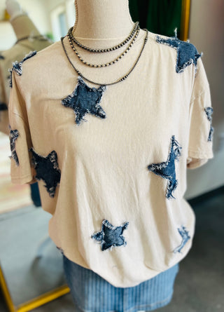 Starlit Denim Tee