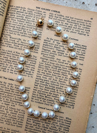 Pearls and Gold Necklace