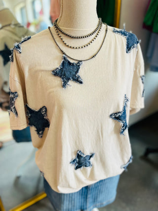 Starlit Denim Tee
