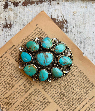 Turquoise Garden Buckle