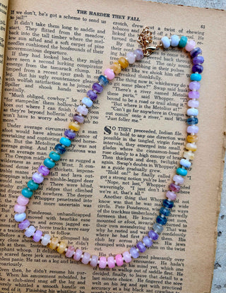 Cotton Candy Skies Gemstone Necklace