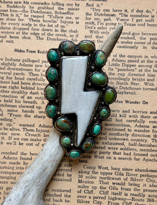 White Lightning Ring