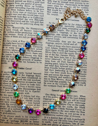 Color Me Western Crystal Necklace
