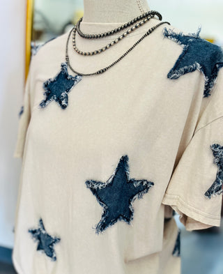 Starlit Denim Tee