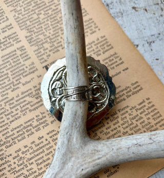 Turquoise Rose Ring