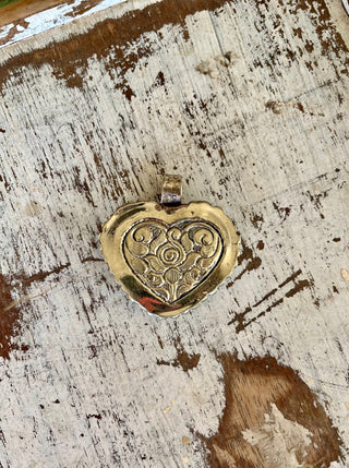 Blue Heart Pendant