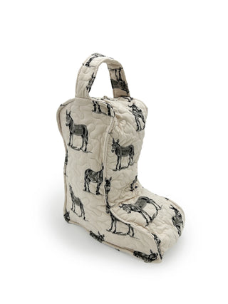Donkey Icon Tall Boot Bag