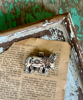 Dusty Trail Donkey Pendant
