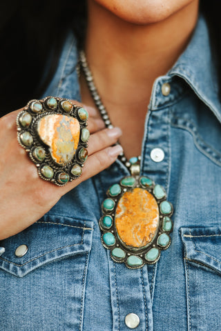 The yellow heart Ring