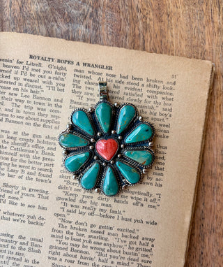 The Sunset Rose Pendant