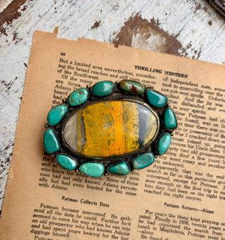 Desert Gold Turquoise Buckle