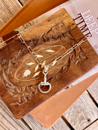 Silver Bit Necklace