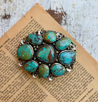 Turquoise Garden Buckle