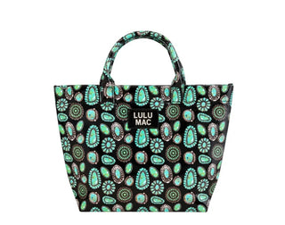 Lulu Mac Black Concho Bag