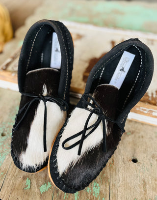 Cowhide Muleys (Size 10) image 1