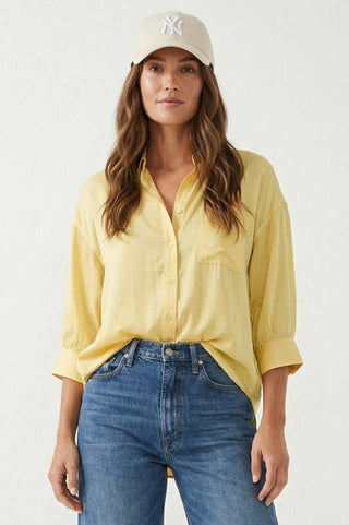 Sunshine Breeze Button-Up Top