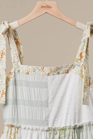 Patchwork Maxi Dress