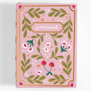 Cherries & Blooms 5x7 Lined Softcover Book Journal