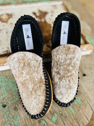 Cowhide Mules (Size 6)  image 1