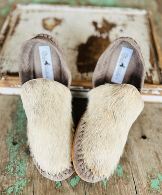 Cowhide Mules (Size 8)  image 0