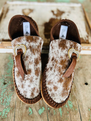 Cowhide Hearts (Size 7) image 0